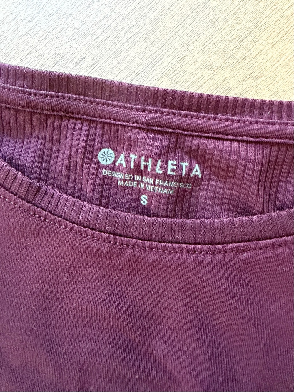Athleta Essence Tank Top | Plum | Women’s Small - Picture 2 of 3